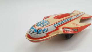 Tin Toy TECHNOFIX Friction Spaceship GE - 268 - Germany - 2