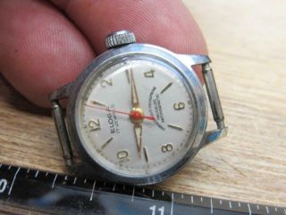 Eloga Incabloc Unbreakable Mainspring Wristwatch Wrist Watch Ladies (19j2)