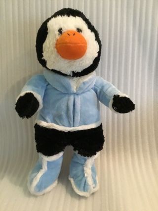 Snuggle Toy Very Rare 2007 Record/play Holiday Pets Penguin Plush Animal