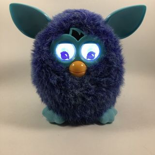 2012 Hasbro Blue Furby A Mind Of Its Own Furbies Box -
