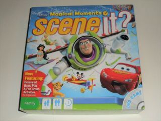 Scene It? Disney Magical Moments Edition Dvd Family Board Game 2010