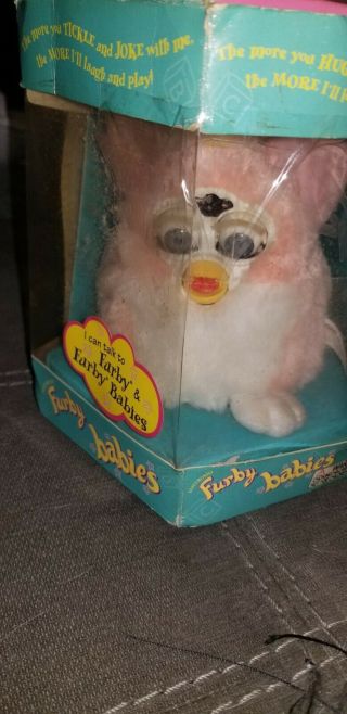 Vintage,  Furby Babies 70 - 940.  1999.  Never Removed From Box