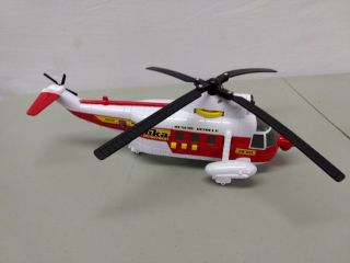 2010 Tonka Fire Dept Rescue Vehicle Helicopter Lights Sound Fd - 021
