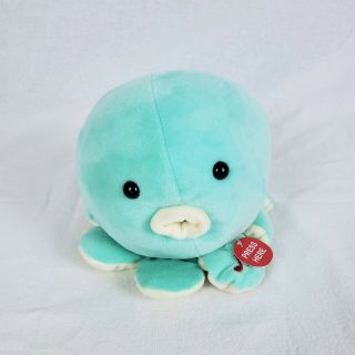 Cuddle Barn Blue Inky The Octopus Plush Toy Makes Bubble Sounds Kisses