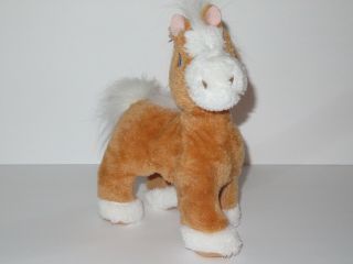 FurReal Friends Butterscotch My Walkin ' Pony Walking Horse Pet Hasbro Tan White 2