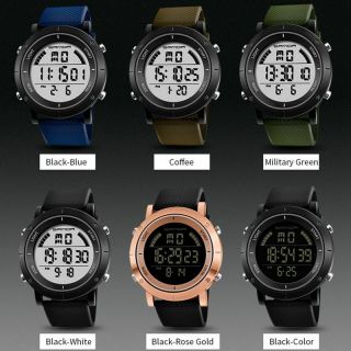 Sanda Mode Wasserdichte Lumineszenz Digital Uhr Mode Uhren Männer Sport Im O8t5