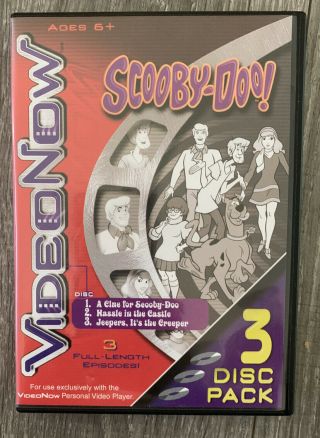 Videonow Scooby - Doo 3 - Disc Pack For Videonow Personal Video Player Volume 1