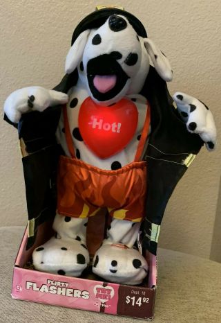 Dalmation K - 9 Department Fire Dog battery operated Sings & Dances Flirty Flash 3