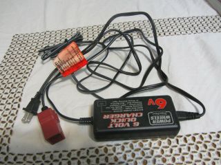 Power Wheels Fisher - Price 6v 6 - Volt Quick Charger Battery Charger (00801 - 1484)