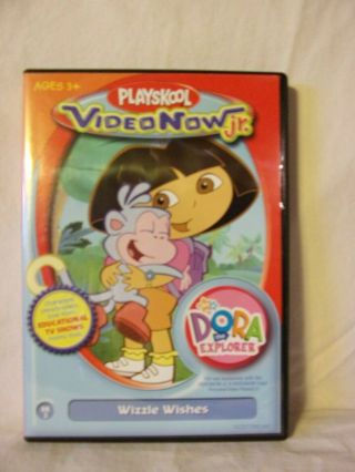 Playskool Videonow Jr Nick Jr Dora The Explorer Wizzle Wishes Pvd - Vgc