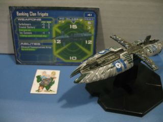 Star Wars Miniatures Starship Battles Banking Clan Frigate With Card 32/60