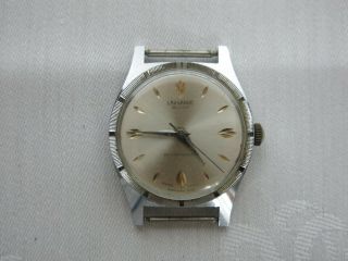 Vintage Mens Lausanne De Luxe Wrist Watch Swiss Made Analog Manuel Wind