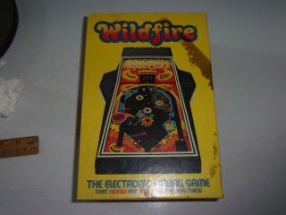 1979 Parker Bros Wildfire Electronic Handheld Pinball Game - W/ Box -