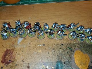Warhammer Fantasy/age Of Sigmar:dispossessed/dwarfs 20x Thunderers Fully Painted