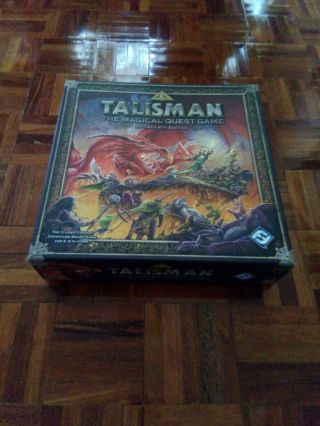 Talisman The Magical Quest Game Revised 4th Edition Board Card Game
