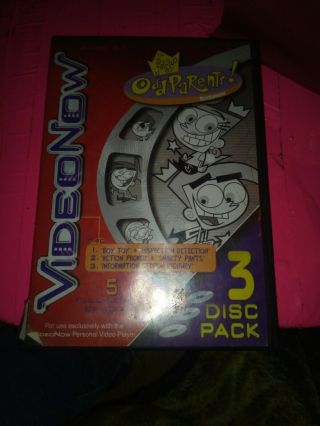 Video Now Fairly Odd Parents 6 Full Length Episodes,  3 Disc Pack