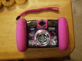 Vtech 1228 Kidizoom Spin & Smile Kids Digital Camera Pink 2mp 4x Zoom