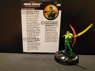 Heroclix Dc Justice League Unlimited: Green Arrow Chase 070 W/card