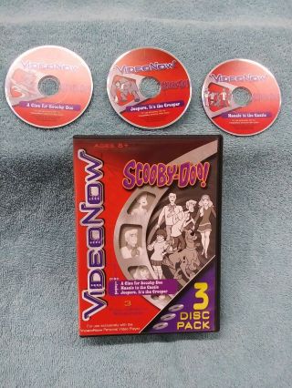 Videonow Scooby - Doo Volume 1 | 3 - Disc Pack For Videonow Personal Video Player