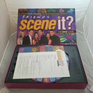 Friends Scene It Board Game First Edition Dvd Trivia 2005 Complete