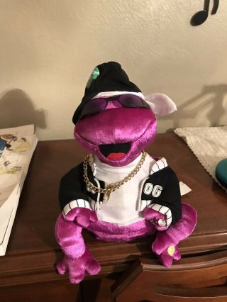 Gemmy Frogz - Rapping Hip Hop Purple Frog - 50 Cent - In Da Club - Birthday
