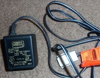 Power Wheels 6v Battery Charger Model C - 6080 P/n 0801 - 0243 Replacement Part