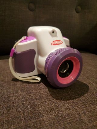 Playskool Showcam 2 - In - 1 Digital Camera And Projector 2012 Hasbro White Purple