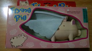 Battery Operated Flying Pig Toy Novelty