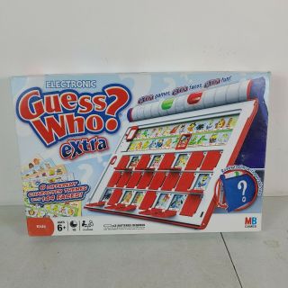 Electronic Guess Who? Extra Game 2008 Milton Bradley Complete