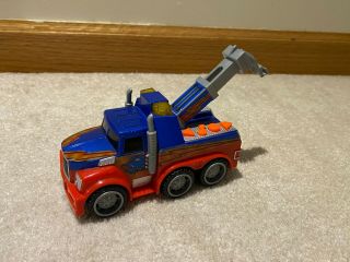 Toy State Road Rippers " Tow Truck " Lights & Sounds Goes Forward & Reverse