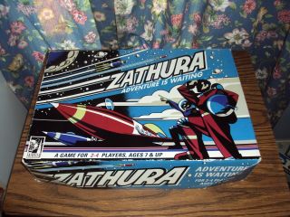 Zathura Adventure Is Waiting Board Game Age 7 Up - 2 To 4 Players 2005 Pressman