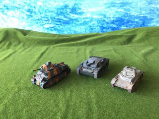 28mm 1/48 Ww2 French Tank,  Ww2 German Tank And Assault Gun For Bolt Action