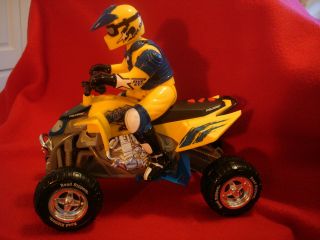 1996 Battery Op Toy State Road Rippers Motorcross Motorcycle Driver Sound Light