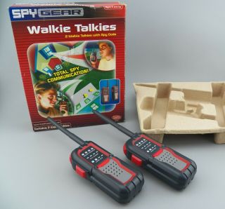 Spy Gear Walkie Talkies With Spy Code By Wild Planet 70129 Work Guc