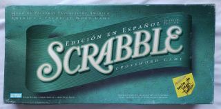 Spanish Scrabble Hasbro 2001 Complete Juego Edicion En Español