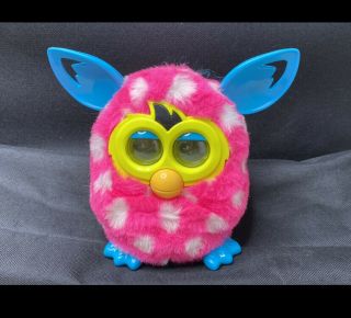 2012 Hasbro Pink Polka Dot Furby Pa - 282 A4332/a4343 Boom