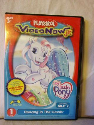 Hasbro Videonow Jr.  Mlp 2 My Little Pony Dancing In The Clouds Pvd
