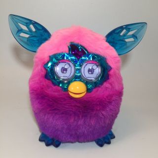Hasbro 2012 Furby Boom Crystal Series Electronic Interacrive Pink Purple