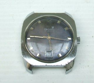 Cronel Watch - EB 8800 - runs sometimes needs overhaul - No Strap 2