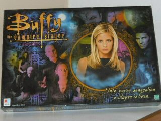 Buffy The Vampire Slayer Board Game 2000 Milton Bradley (complete)