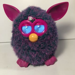 2012 Hasbro Furby Boom Pink Purple Blue Talking Interactive Pet Toy