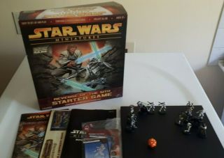 2005 Star Wars Miniatures Revenge Of The Sith Starter Game With