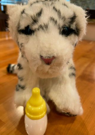 Wowwee Alive White Tiger Cub - Interactive Plush - Makes Sounds And Moves 2008