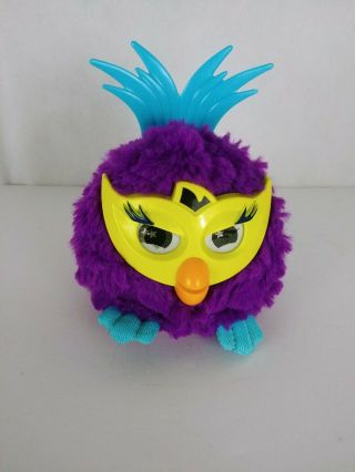 2012 Hasbro Furby Party Rocker Electronic Talking Toy Pet Purple