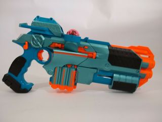 Nerf Blue Lazer Tag Phoenix Ltx Laser Blaster Pistol Hasbro Gun