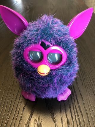 Furby Boom Pink & Purple Hasbro 2012 Talking Pet &