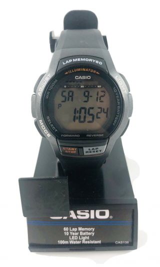 Casio Ws1000h - 1av,  Mens Quartz Sport Watch 10 Year Battery