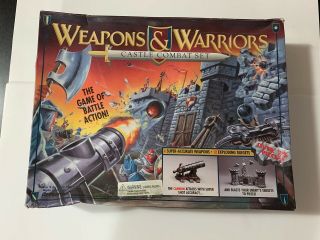 Weapons & Warriors Castle Combat Set Vintage Pressman Board Game 1994 See Desc.
