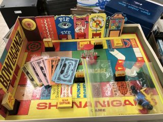 1966 Shenanigans Carnival Of Fun Game Milton Bradley Vintage 2