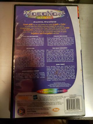 Video Now Color Nickelodeon 3 Disc Pack Volume NM2 Rocket Power 2